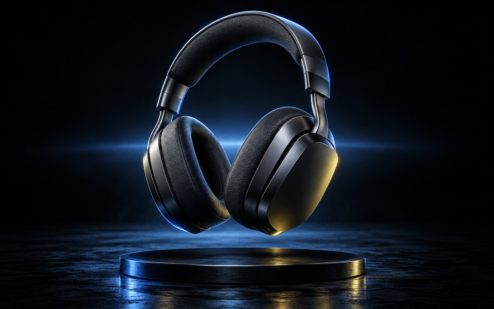 AURA PRO graphite headphone concept